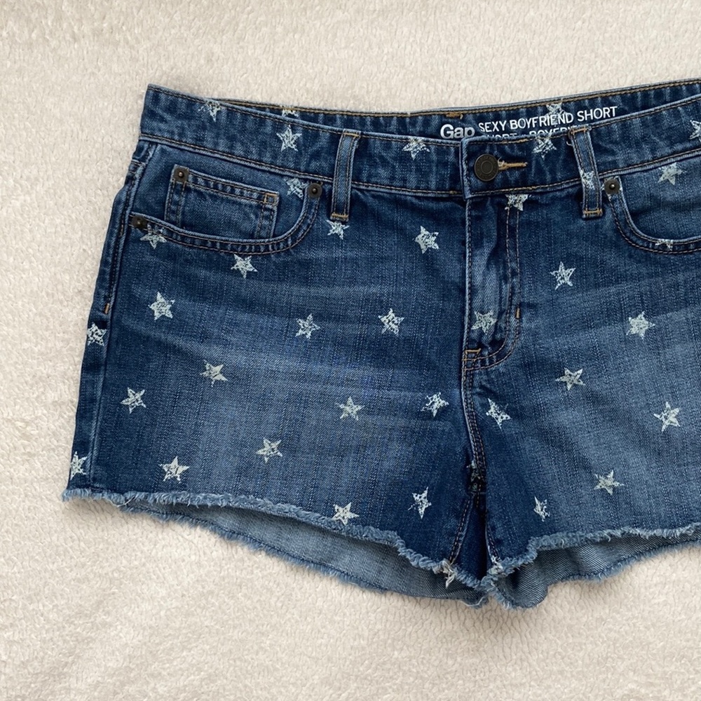 Gap Sexy Boyfriend Star Jeans Shorts
